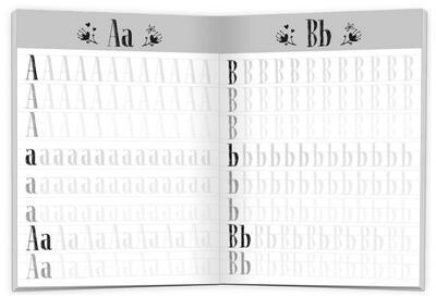 Krasopísanky - Tiskací abeceda, 32 stran - 2