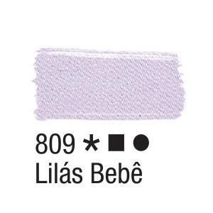 Acrilex Barva na textil 37ml - pastelová šeříková 809 - 2
