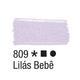 Acrilex Barva na textil 37ml - pastelová šeříková 809 - 2/2