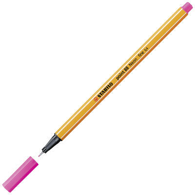 STABILO Point 88/056 - fluorescentní růžová - 0,4 mm - 2