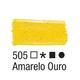 Acrilex Barva na textil 37ml - zlatá žlutá 505 - 2/2