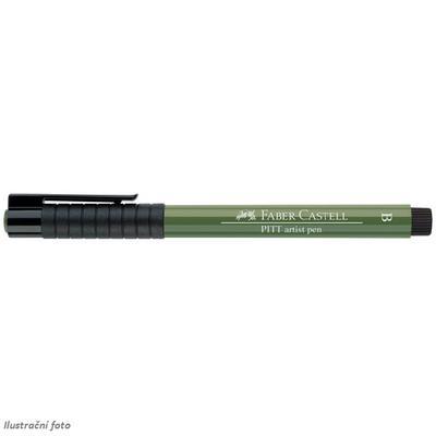 Faber-Castell PITT Artist Pen B - chromový zelený č. 174 - 2