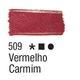 Acrilex Barva na textil 37ml - karmínová červená 509 - 2/2