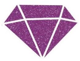 Diamantová barva 80 ml - fialová/ violet - 2