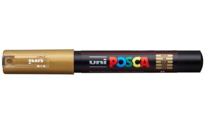 Akrylový popisovač UNI POSCA PC-1M - zlatý 25 / 0,7mm - 2