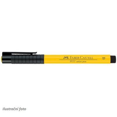 Faber-Castell PITT Artist Pen B - kadmiový žlutý č. 107 - 2