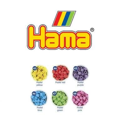 Hama Maxi Zažehlovací korálky 500 ks - mix pastelových barev - 2