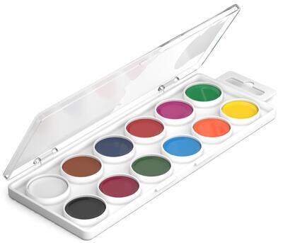 Sada akvarelových barev - 12ks s UV ochranou, netoxické - 2
