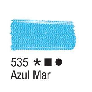 Acrilex Barva na textil 37ml - mořská modř 535 - 2