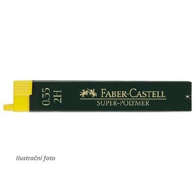 Faber-Castell Grafitové Tuhy SUPER POLYMER do mikrotužky - 0,35 mm, 2H - 2