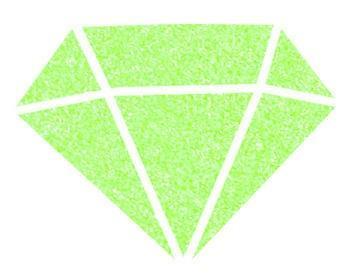 Diamantová barva 80 ml - světle zelená - 2