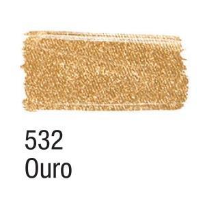 Acrilex Barva na textil 37ml - metalická zlatá 532 - 2