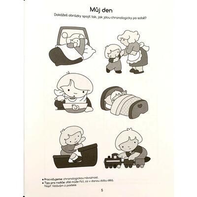 Zábavná cvičebnice - Logické úlohy pro předškoláky od 5let - 2