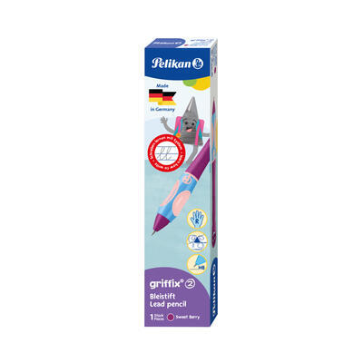 Pelikan tužka Griffix 2 pro praváky - fialová/papírová krabička - 2