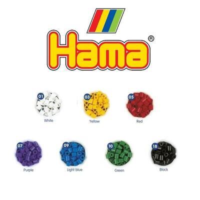 Hama Maxi Zažehlovací korálky 500 ks - mix základních barev - 2