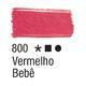 Acrilex Barva na textil 37ml - pastelová červená 800 - 2/2