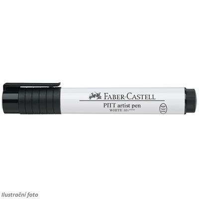 Faber-Castell PITT Artist Pen 2,5 mm - bílý č. 101 - 2