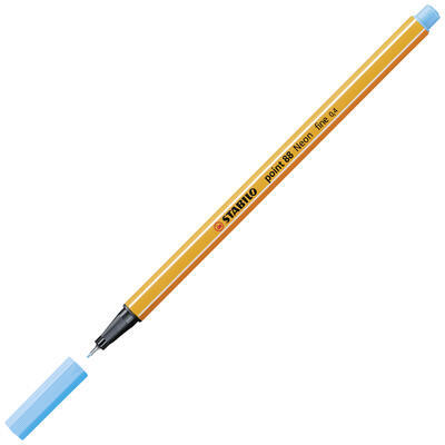 STABILO Point 88/031 - fluorescentní modrá - 0,4 mm - 2