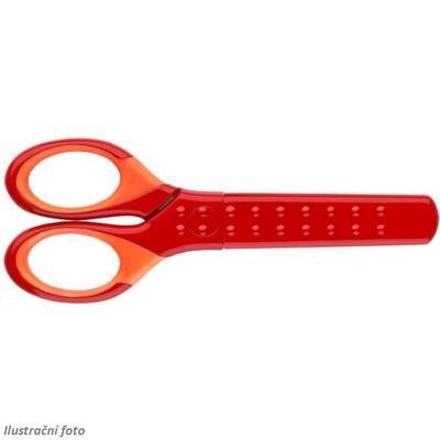 Faber-Castell Grip Školní nůžky s krytem - červené - 2