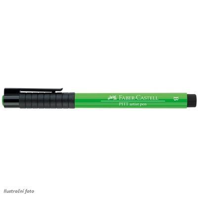 Faber-Castell PITT Artist Pen B - listový zelený č. 112 - 2