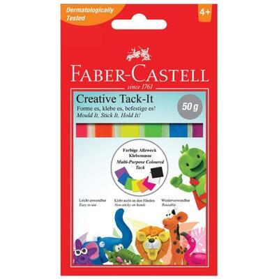 Faber-Castell lepící hmota TACK-IT 50 g, kreativní barevný - 2