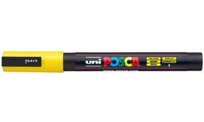 Akrylový popisovač UNI POSCA PC-3M - žlutý 2 / 0,9-1,3mm - 2