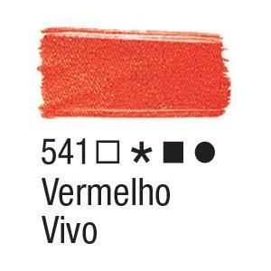 Acrilex Barva na textil 37ml - živá červená 541 - 2