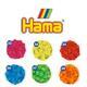 Hama Maxi Zažehlovací korálky 500 ks - mix neonových barev - 2/2