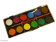 Faber-Castell Vodové barvy - 12 ks, paleta + štěteček, 30 mm / 125012 - 2/2