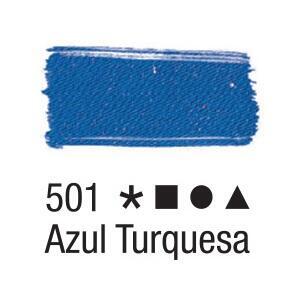 Acrilex Barva na textil 37ml - tyrkysová modrá 501 - 2