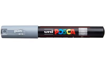 Akrylový popisovač UNI POSCA PC-1M - šedý 37 / 0,7mm - 2