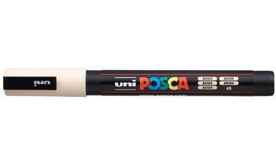 Akrylový popisovač UNI POSCA PC-3M - beige 45 / 0,9-1,3mm - 2