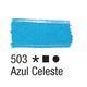Acrilex Barva na textil 37ml - nebeská modrá 503 - 2/2