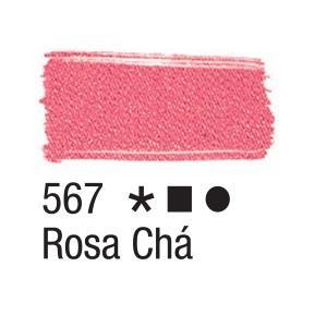 Acrilex Barva na textil 37ml - čajová růže 567 - 2