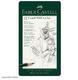 Faber-Castell Sada tužek Castell 9000 Art Set - 12 ks v kovové krabičce - 2/3