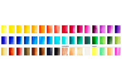Faber-Castell  Akvarelové barvy s paletou, 48ks - 3