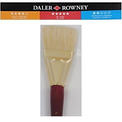 Daler & Rowney Simply Natural White Bristle -  Štětec velikosti 2" - 3