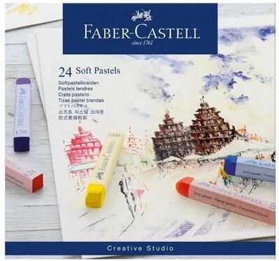 Faber-Castell QUALITY  Měkké pastely - 24 ks - 3