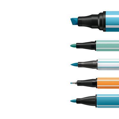 STABILO ARTY Creative set Mix - 55ks, Pen 68 MAX, Pen 68, Pen 68 Brush, point 88, pointMax - 3