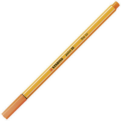 STABILO point 88/30 - tmavě oranžová - 0,4 mm - 3