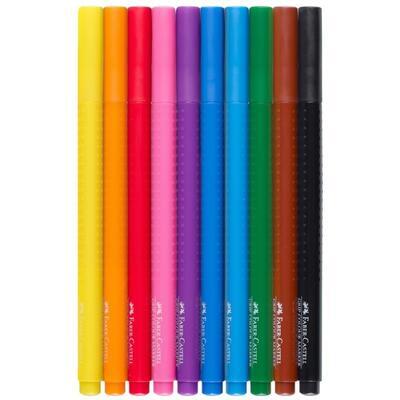 Faber-Castell Popisovače Grip Colour Marker - sada 10 ks - 3