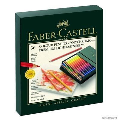 Faber-Castell Pastelky Polychromos - Atelier box 36 ks - 3