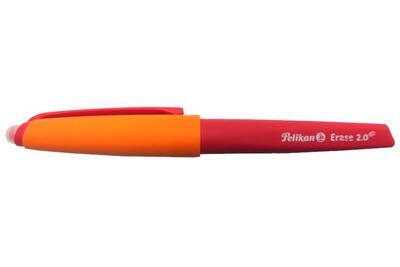 Gumovací pero Pelikan - červené - 3
