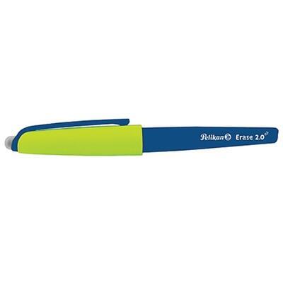 Gumovací pero Pelikan - modré/B na blistru - 3