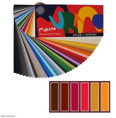 Skicák Murano Pastel 6 Warm Colours - 406x305 mm, 160 g/m2, 30 listů, teplé tóny barev - 3