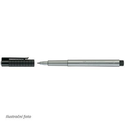 Faber-Castell PITT Artist Pen 1,5 mm - stříbrný č. 251 - 3