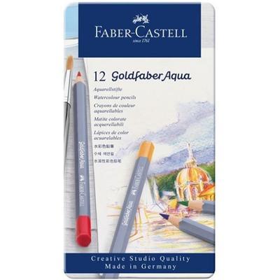 Faber-Castell Pastelky Goldfaber Aqua - 12 ks - 3
