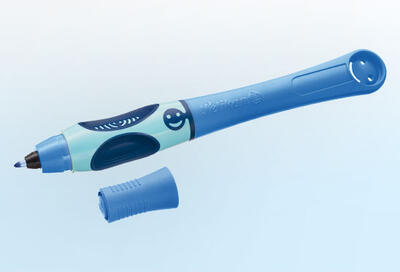 Pelikan Inkoustový roller Griffix 3 pro leváky - tmavě/světle modrý - 3