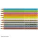Faber-Castell Pastelky Jumbo Grip neon, metallic - 10ks - 3/3