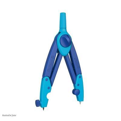 Kružítko Pelikan Griffix, modré, ergonomické na blistru - 4